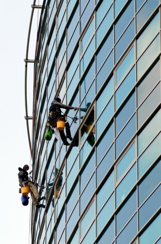 Façade Glass Cleaning Services, people, men, adult-4655389.jpg