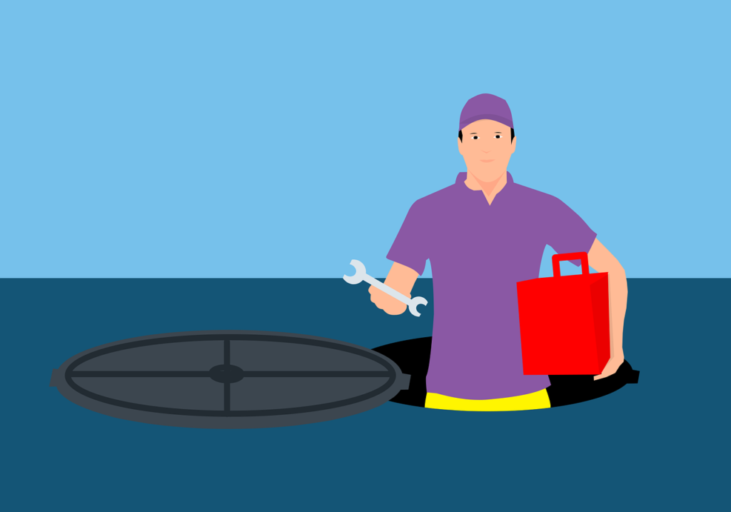 Plumbing and Drainage Cleaning Services, sewage, repairman, work-5526934.jpg